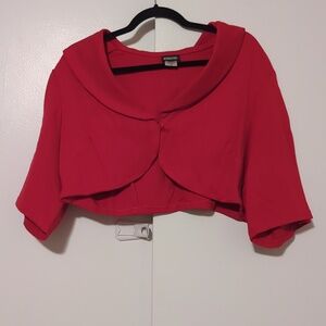 Retrolicious Red Bolero